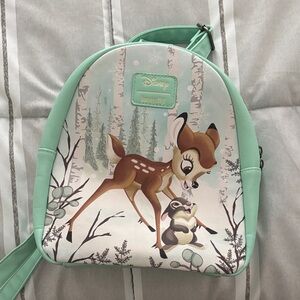 Loungefly Disney Bambi Mint Kids Backpack